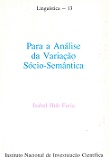 Para a análise da variação socio-semantica